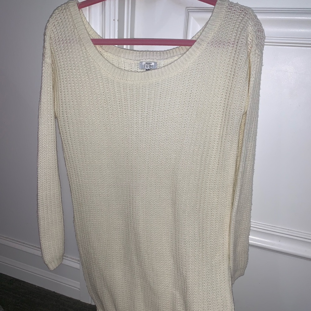 🌟cream sweater dress🌟